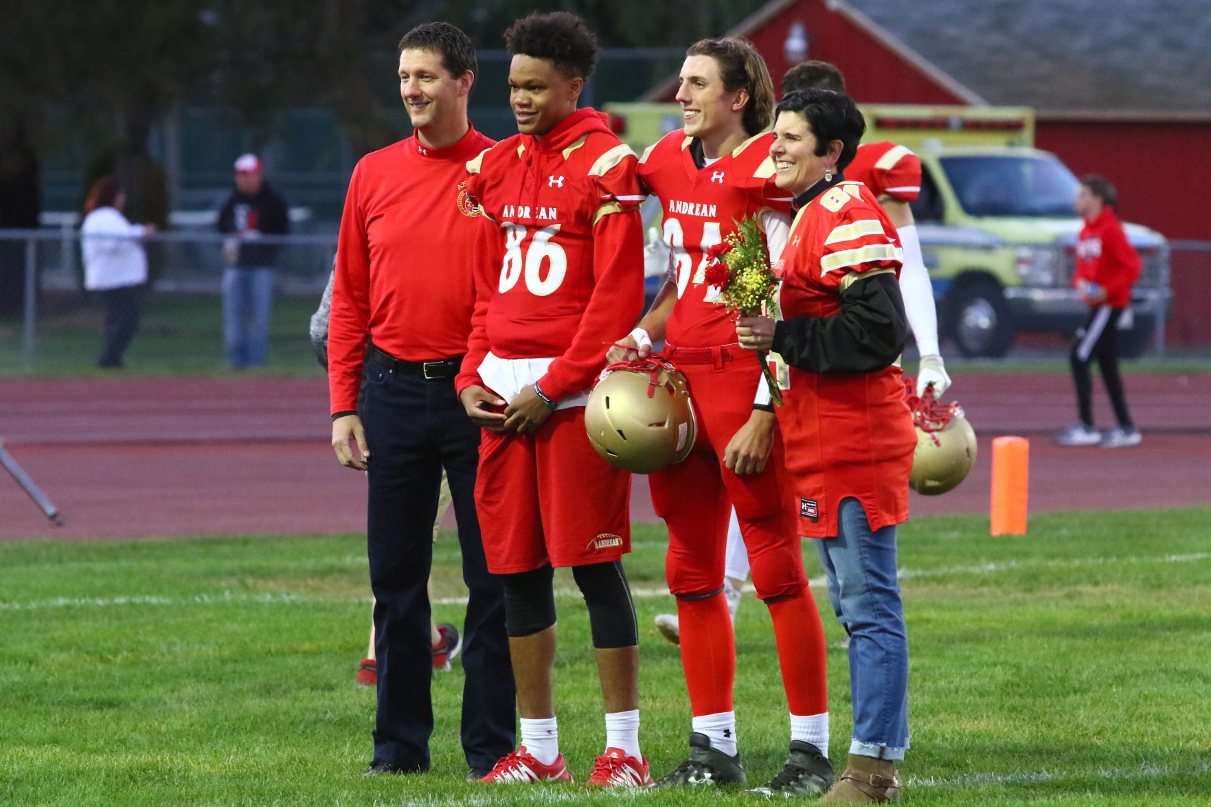 Faces of the Region: Kankakee Valley at Andrean football